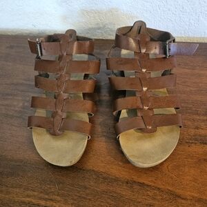 Blowfish Women's Brown Strappy Sandals Size 7